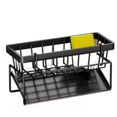 Imagem de Alumínio Escorredor Armazenamento De Cozinha Rack De Toalhas Esponja Drenagem De Sabonete Prateleira(2 Peças)