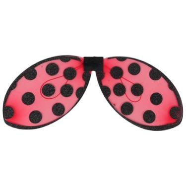 Imagem de TOVINANNA Ladybug Wing: Foldable Red Ladybug Accessories for Girls And Women - Halloween Insect Costume Prop for Birthday Masquerade Party Cosplay Performance