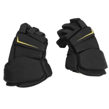 Imagem de Cryfokt Luvas Leves de Hóquei No Gelo Malha Respirável Uso Versátil Tecido de Nylon Pe Shell para Jogador de Hóquei Em Campo de Rolo (11 polegadas)