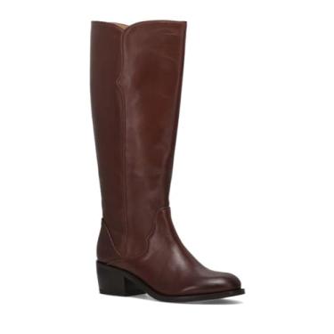 Imagem de Frye Carson 2 feminino cano alto, Selim - Couro Sombra, 39