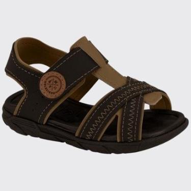 Imagem de Sandália Kids Meninos Escolar Papete Casual Molekinho 2135.167.13958-Masculino