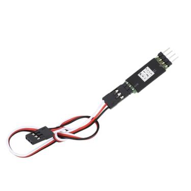 Imagem de Irfora Interruptor de Luz LED para Carro RC, Fácil de Instalar, Interruptor Luzes Controle Remoto Facilmente, Cabo Receptor Carro RC, Feito Material Alta Qualidade, Com