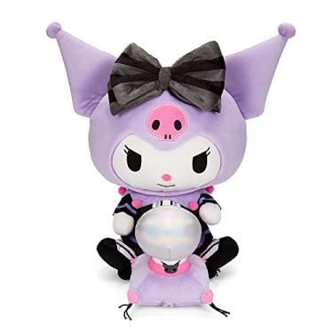 Imagem de Kidrobot Hello Kitty and Friends Kuromi Fortune Teller with Light-Up Ball Medium Plush