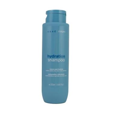 Imagem de BRAÉ Shampoo Hidratação Intensa Stages - Profissional, 250ml - Maciez e Brilho, Reduz Frizz