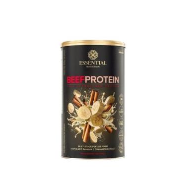 Imagem de Beef Protein Proteína da Carne Banana com Canela 420g Essential Nutrit