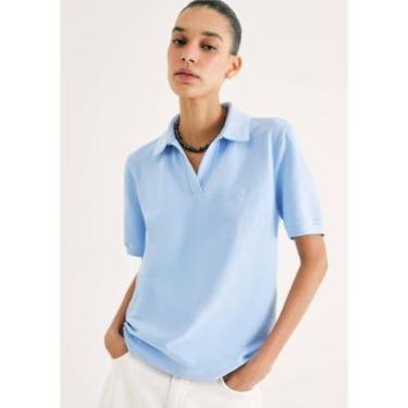Imagem de Camisa Polo Feminina Regular Piquet-Feminino