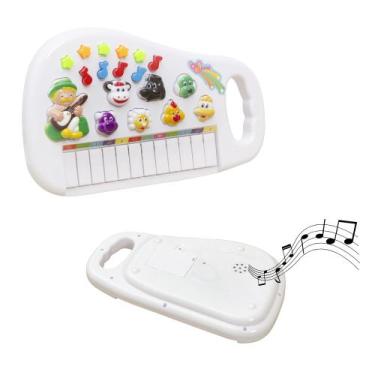 Imagem de Mini Teclado Infantil Com Som de Animais Criança Dutetoys