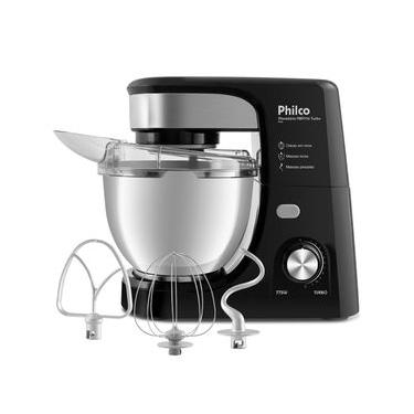Imagem de Batedeira Planetária Philco 775W 3 Batedores Preta PBP770PI