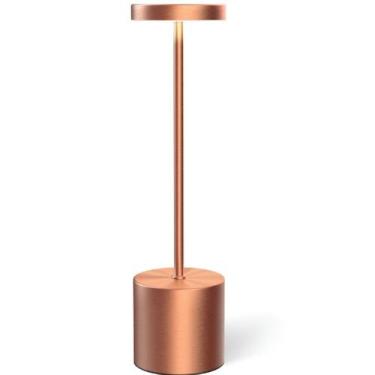 Imagem de Luminária LED de Mesa Portátil Touch Recarregável Bateria 1200mAh Oasi