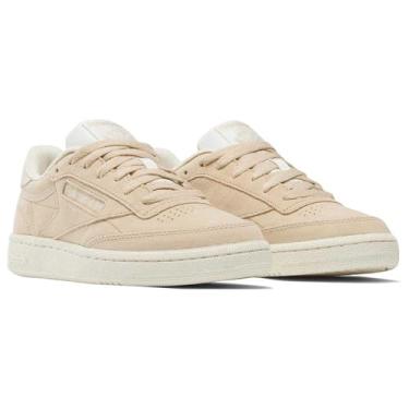 Imagem de Reebok Tênis feminino Club C 85, Tan Sand Clay, 35.5 EU