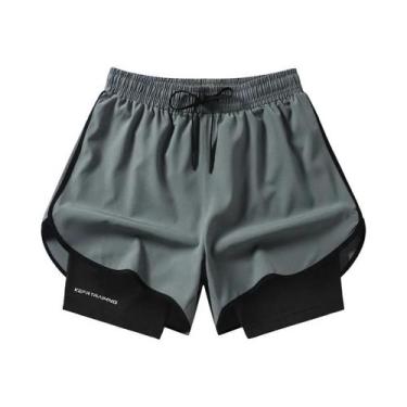 Imagem de Shorts De Treino Unissex De Secagem Rápida Para Corrida, Esportes De V