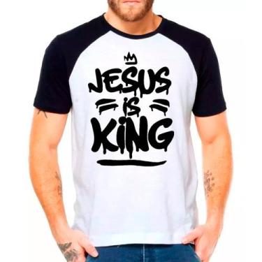 Imagem de Camiseta gospel jesus moda evangélica camisa masculina lançamento 06 -
