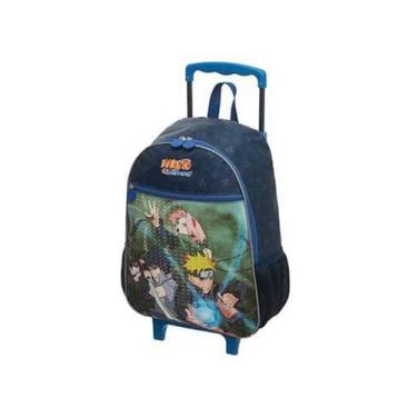 Imagem de Mochila G Rodinha Escolar Naruto Time 7 Pacific 978D01