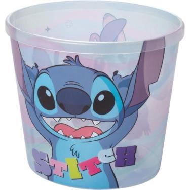 Imagem de Pote Plástico STITCH Balde para Pipoca 2,1L - Plasutil