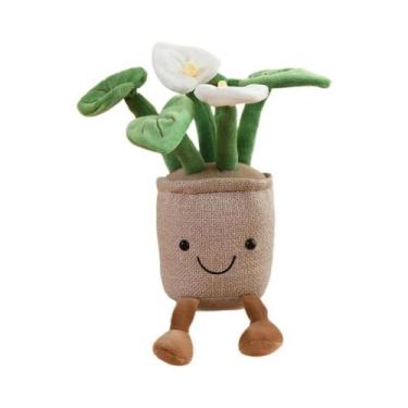Imagem de Boneca De Pelúcia Em Forma De Flor De 10/35cm, Brinquedo De Simulação 