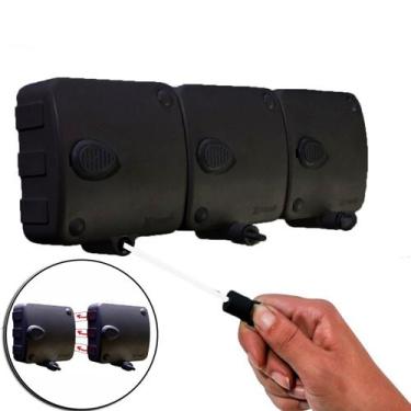 Imagem de Varal Retrátil Automatico Parede Corda 3 Modulos Stendmax 6m Preto - M