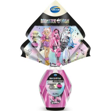 Imagem de Ovo de Páscoa Arcor Monster High Infantil Chocolate ao Leite 100g com Brinquedo