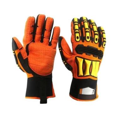 Imagem de Luvas De Proteção Mecânica Anti-corte E Absorventes De Choque, Resiste