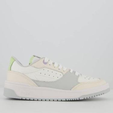 Imagem de Tênis Coca Cola March Limited Leather Feminino Branco e Off White-Feminino