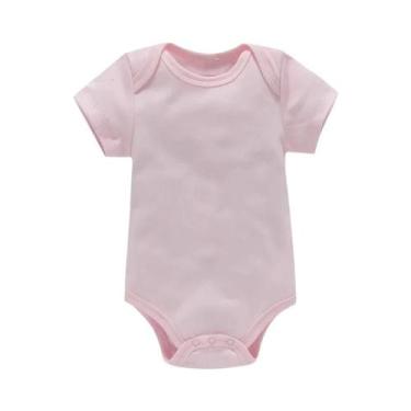 Imagem de Body sólido das macacões das meninas do bebê de 7 cores para meninos -