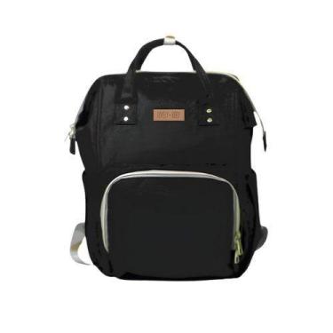 Imagem de Mochila Maternidade Expansivel Alta Capacidade Organizador Preto - UNI