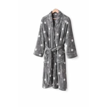 Imagem de Roupão De Plush Peluciado Toque de Seda Vintage P - Kacyumara - Ball Storm