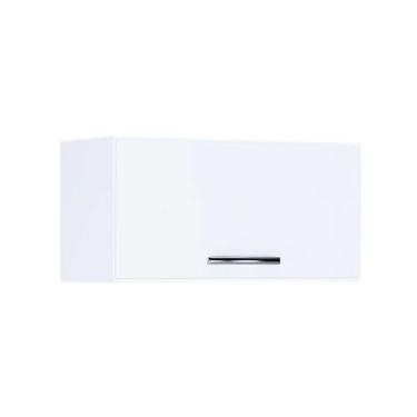 Imagem de Armário Aéreo Geladeira 60 Cm Branco - Ajl Móveis