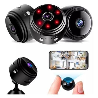 Imagem de Mini Câmera Espiã A9 Portátil, Discreta, Sem Fio, Segurança e Vigilânc