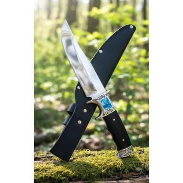 Imagem de Faca Aventura Fulltang Inox P/ Caça, Pesca e Churrasco - Congratulatio