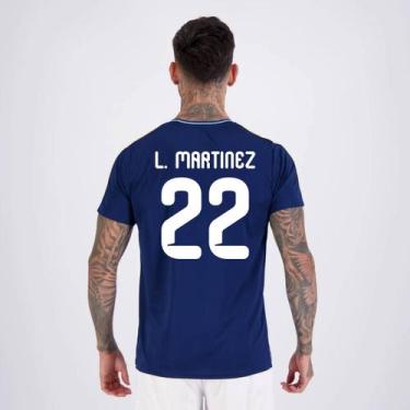 Imagem de Camisa Argentina Tracks Marinho 22 L. Martinez - Balboa, G