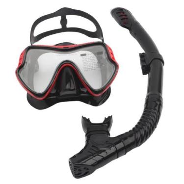 Imagem de Máscara de Mergulho Profissional com Snorkel - Adulto Unissex - Conjun