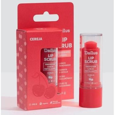 Imagem de Protetor Labial Esfoliante Lip Scrub Cereja Fps 8 Dailus