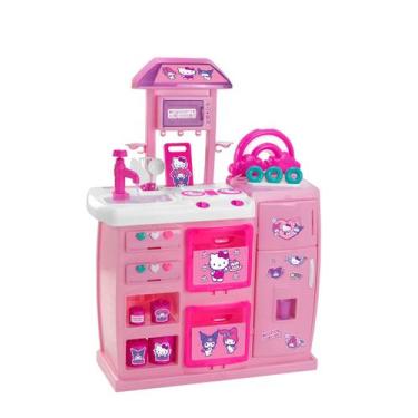 Imagem de Brinquedo Cozinha Mater Infantil Hello Kitty Magic Toys