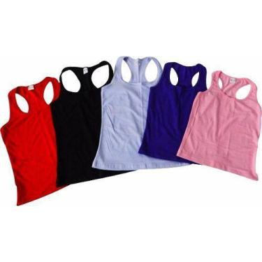 Imagem de Regata Feminina Nadador Camiseta Blusa Regatinha Simples - Ideia Store