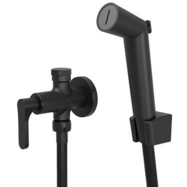 Imagem de Ducha higienica derivacao black matte tunis fani 1745 bk262