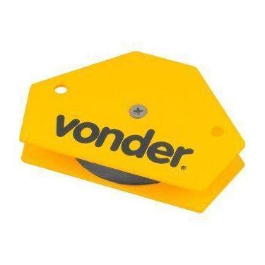 Imagem de Esquadro Magnético Hexagonal Vonder 10 kg para Soldagem, Amarelo, 3599