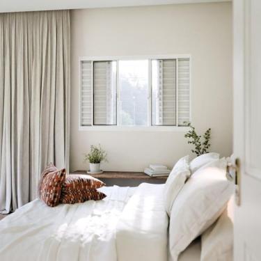 Imagem de Janela de Aço Veneziana 6 Folhas com Grade 100x200 Lucasa Branco