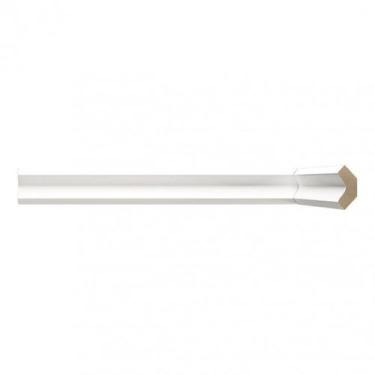 Imagem de Kit 7,2m Linear Arremate MDF 280 12MMX2,8cm Branco Moldufama