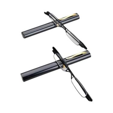 Imagem de Óculos De Leitura Portáteis E Leves Mini Slim, Conjunto De 2 Peças Par