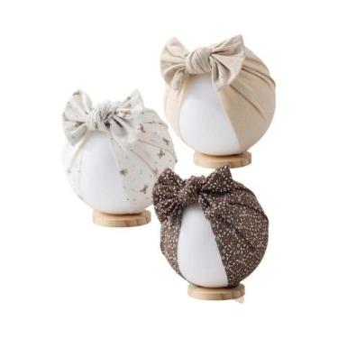 Imagem de Chapéus Turbante Indianos Com Estampa Floral Para Bebês Meninos E Meni