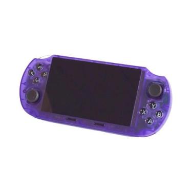 Imagem de Console De Jogos Portátil Com Tela HD De 4,5 Polegadas, Saída Para TV,