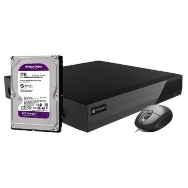 Imagem de Gravador DVR 4 Canais MTD041L0013-1T 1080 Lite HD 1TB Purple - Motorol