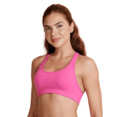 Imagem de Top Nadador Feminino Sustentação Roupa Academia Ginástica Fitness Lupo