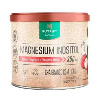 Imagem de Magnesium Inositol 350mg (300g) - Sabor: Chá Branco com Lichia - Nutri
