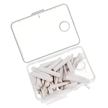 Imagem de dailymall 70 refis de borracha elétrica operados por bateria de 5 mm 2,3 mm para desenho