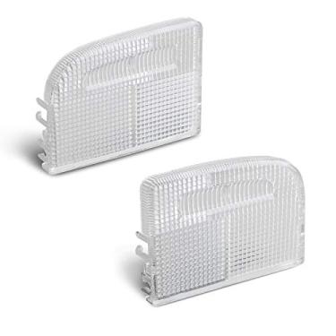 Imagem de HERCOO Lente de teto com cobertura de luz de teto 34401-SDA-A21 34402-SDA-A21 lado direito esquerdo compatível com Honda Accord Híbrido elemento cívico Odyssey Pilot Ridgeline