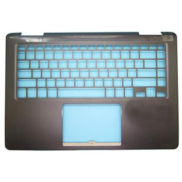 Imagem de Apoio para as mãos do notebook para Samsung NP940X5N 940X5N Layout EUA BA98-01129A Teclado tampa frontal caixa preta