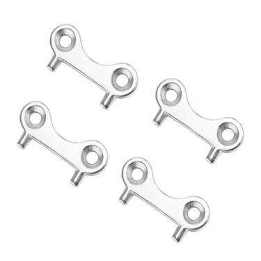 Imagem de Douzime Chave de tampa de gás de barco placa de convés de aço inoxidável chaves de reposição para barco iate marinho ferramenta de enchimento de tanque de combustível pacote com 4