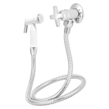 Imagem de Ducha Higiênica com gatilho plástico C34 1/4 de volta Branca