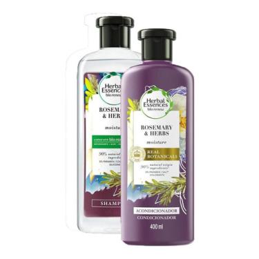 Imagem de Kit Shampoo + Condicionador Herbal Alecrim E Ervas 400ml